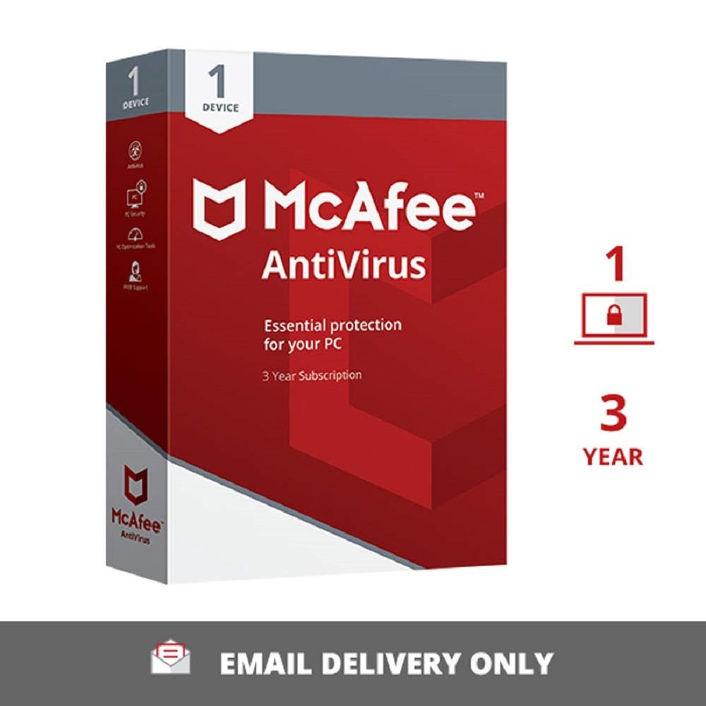 Mcafee Antivirus
1 Device 3 Years